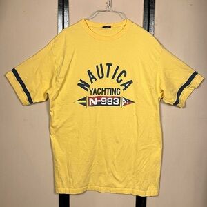 Vintage Nautica Yachting N-983 T-shirt